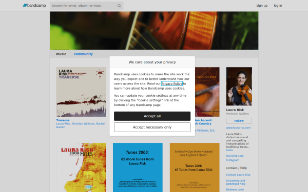 laurarisk.bandcamp.com