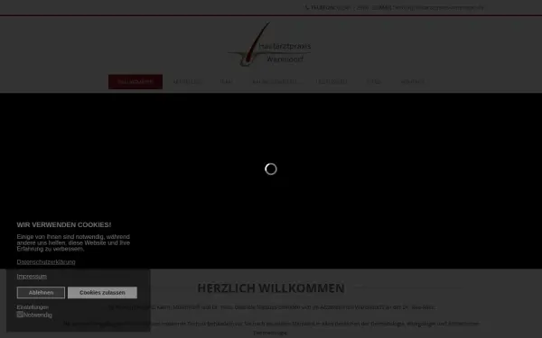 hautarztpraxis-warendorf.de