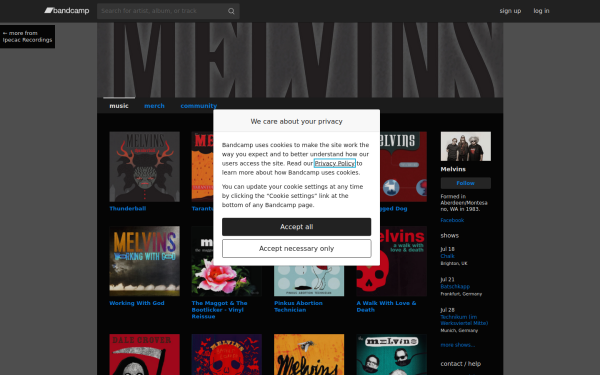 melvinsofficial.bandcamp.com