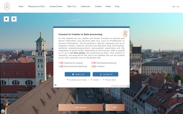 www.hotelmaximilians.com
