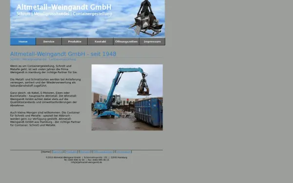 altmetall-weingandt.de