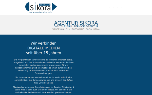 www.agentur-sikora.de