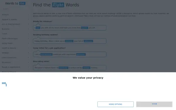 www.words-to-use.com