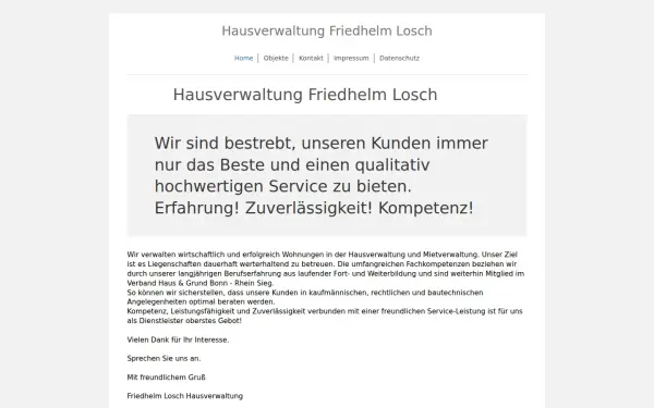 www.hausverwaltung-losch.de