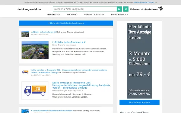 www.deinlangwedel.de