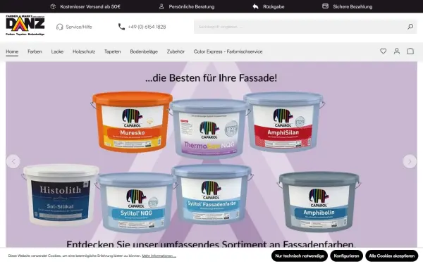 www.danzfarben.de
