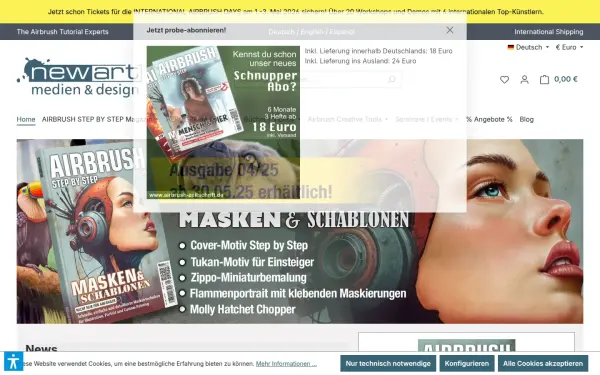 www.airbrush-zeitschrift.de