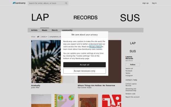 lapsus.bandcamp.com