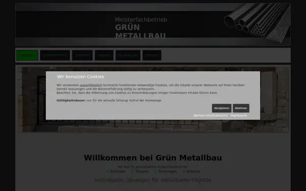 www.gruen-metallbau.de