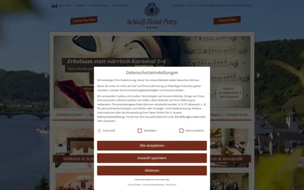 www.schloss-hotel-petry.de