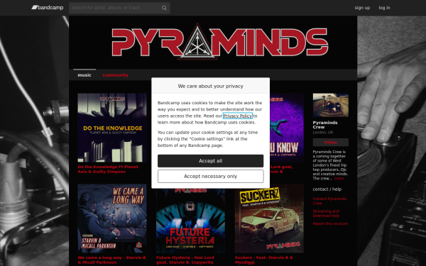 pyraminds-crew.bandcamp.com