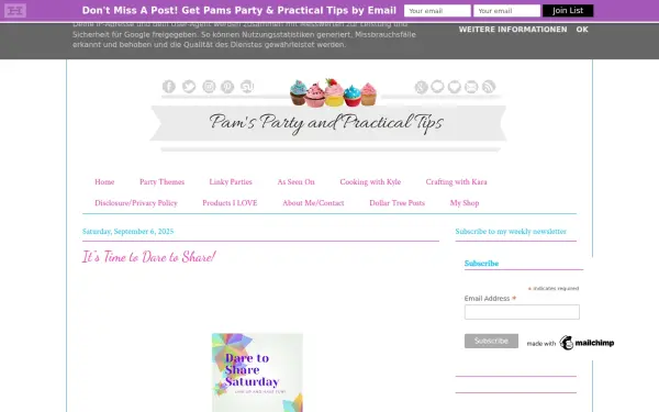 www.pamspartyandpracticaltips.com