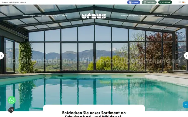 www.schwimmbad-spa-uberdachung.de