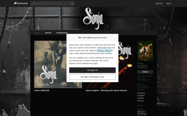 sonjaband.bandcamp.com