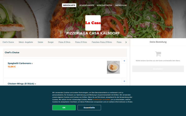 www.pizzeria-la-casa.at