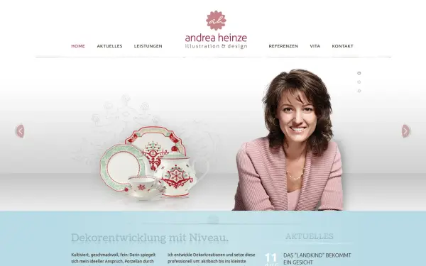 www.andreaheinze.de