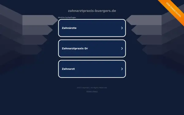 www3.zahnarztpraxis-buergers.de
