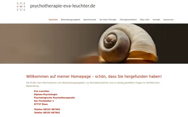psychotherapie-eva-leuchter.de