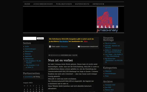 literaturzeitschrift-haller.de