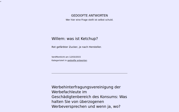 gedoofteantworten.de