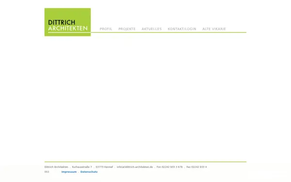 dittrich-architekten.de