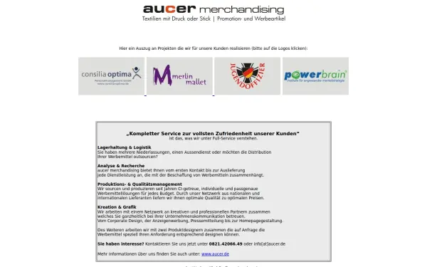 aucer-merchandising.de