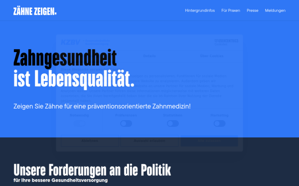www.zaehnezeigen.info