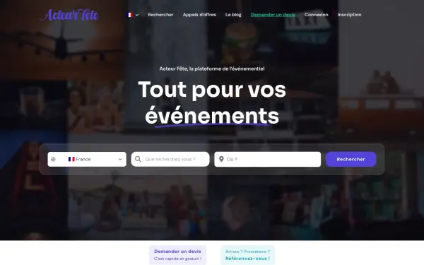 www.acteur-fete.com