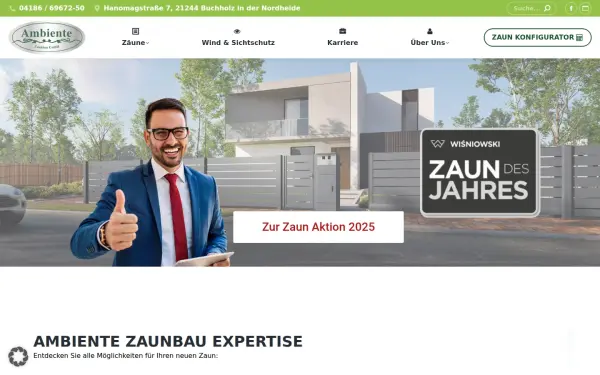www.ambiente-zaunbau.de