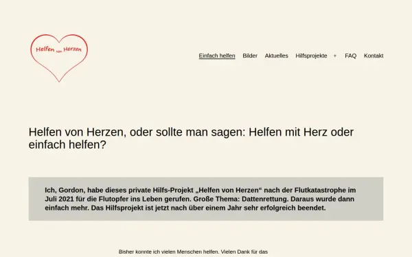 www.helfenvonherzen.de