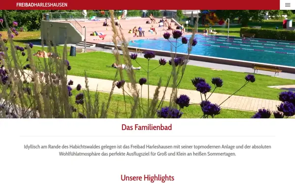www.freibad-harleshausen.de