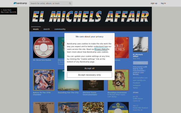 elmichelsaffair.bandcamp.com