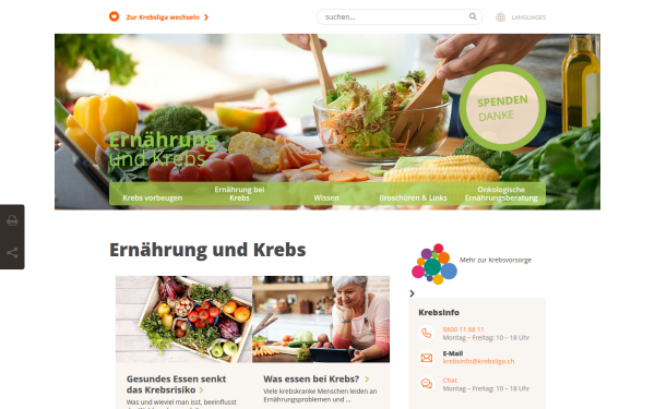 ernaehrung.krebsliga.ch