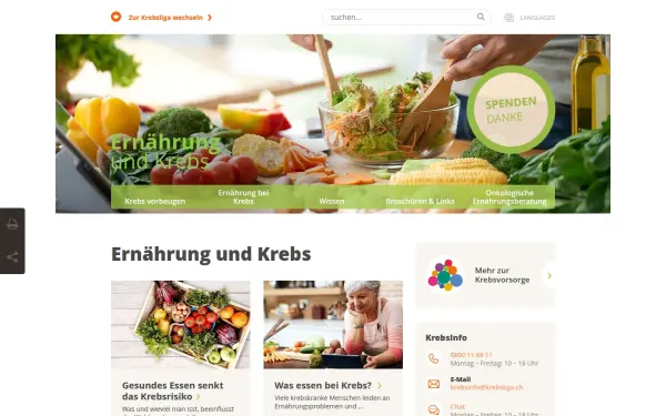 ernaehrung.krebsliga.ch