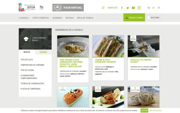 www.gastronomiavasca.net