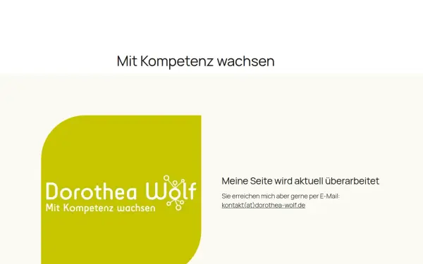 www.dorothea-wolf.de