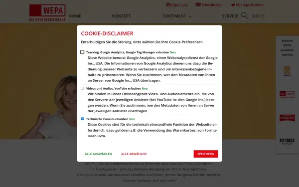 www.wepa-dieapothekenmarke.de