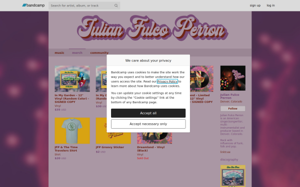 julianfulcoperron.bandcamp.com