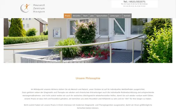 www.hausarztzentrum-heepen.de