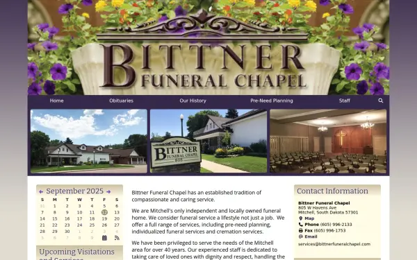 bittnerfuneralchapel.com