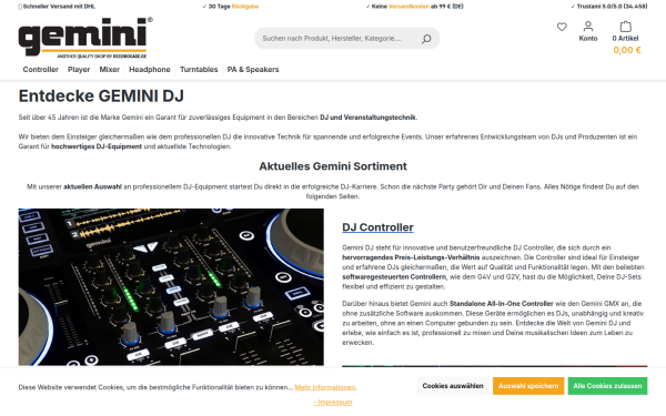 www.gemini-dj.de