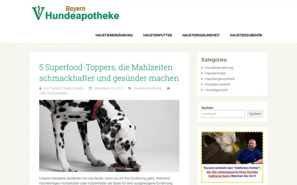 hundeapotheke-bayern.de