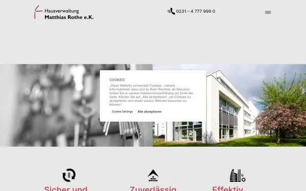 www.hausverwaltung-rothe.de
