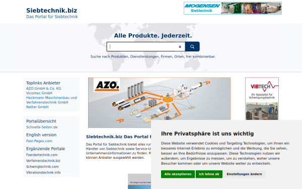 siebtechnik.biz