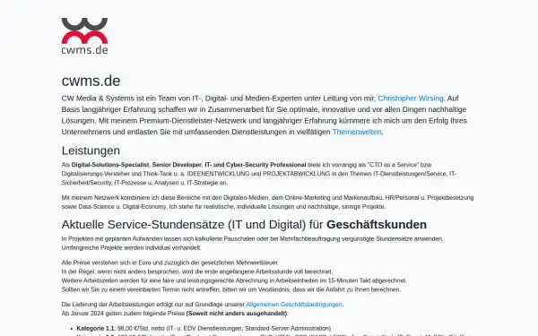 www.cwms.de