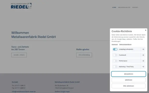 www.metallwarenfabrik-riedel.de