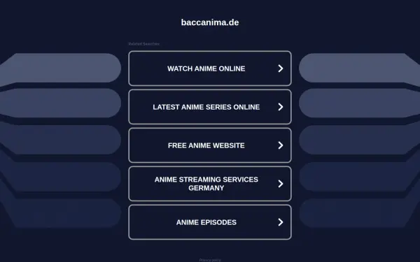 baccanima.de