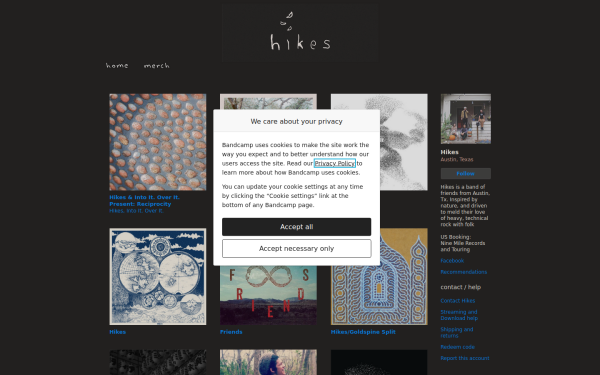 hikes.bandcamp.com