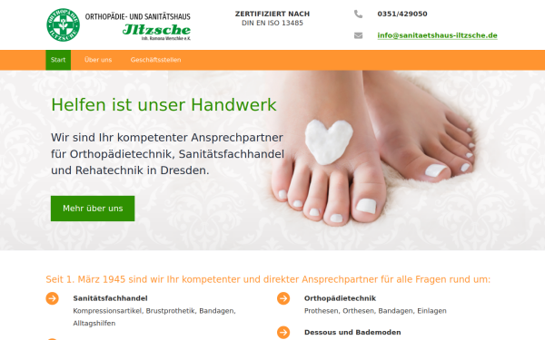 www.sanitaetshaus-iltzsche.de