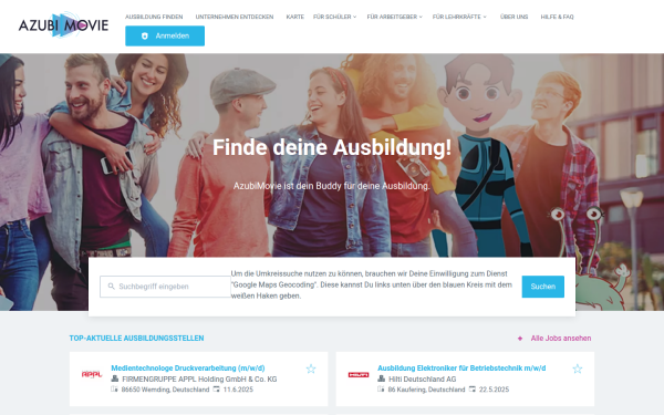 www.azubimovie.de